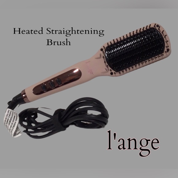 Heated Ceramic Straightening Brush by l’ange Hair Le Vite, On-line Videos, Blush - Picture 1 of 7
